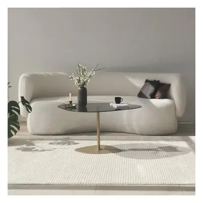 Hanah Home Coffee Table Soho - Dark Grey, Soho Dark GreyGold