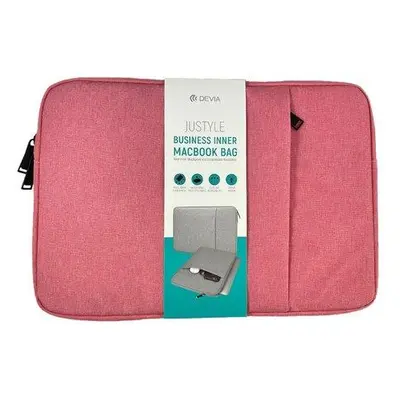 Devia puzdro Justyle pre Macbook Pro/ Air Retina 13" - Pink, 6938595348464