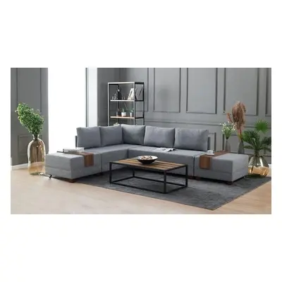 Atelier del Sofa Corner Sofa-Bed Fly Corner Sofa Bed Left - Grey