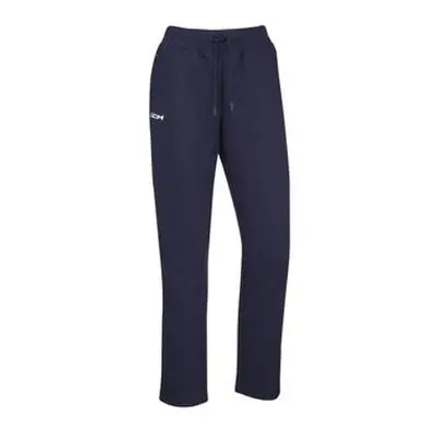 CCM Kalhoty Locker Room Tapered Pant SR, Senior, S, tmavě modrá