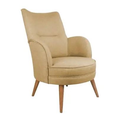 Atelier del Sofa Wing Chair Victoria - Milky Brown