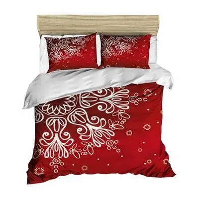 L'essentiel Maison Double Quilt Cover Set 427 RedWhite