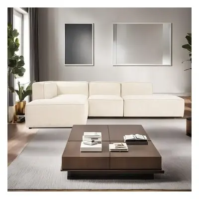 Atelier del Sofa Corner Sofa More M (M4-M2-M1-M3) - Cream