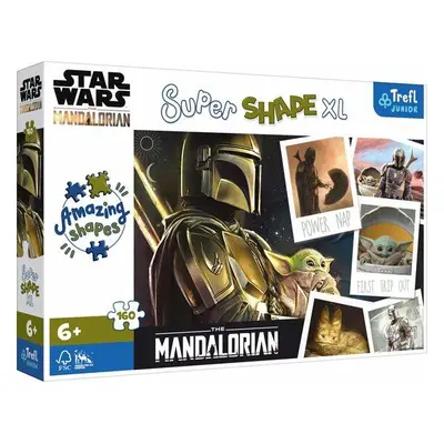 TREFL Puzzle Super Shape XL Star Wars: Mandalorian 160 dílků