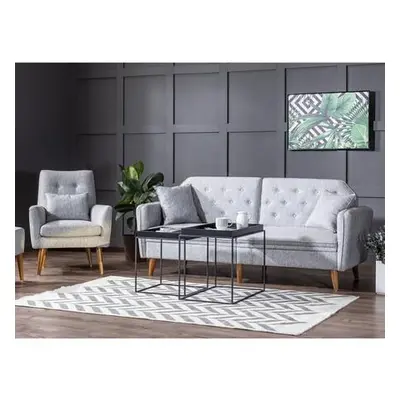 Atelier del Sofa Sofa-Bed Set Terra-TKM03-1008 Grey