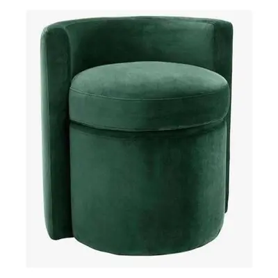 Hanah Home Pouffe Ceremony Koltuk Pouffe - Dark Green