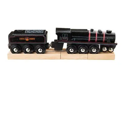 Bigjigs Rail Dřevěná replika lokomotivy Black 5 engine