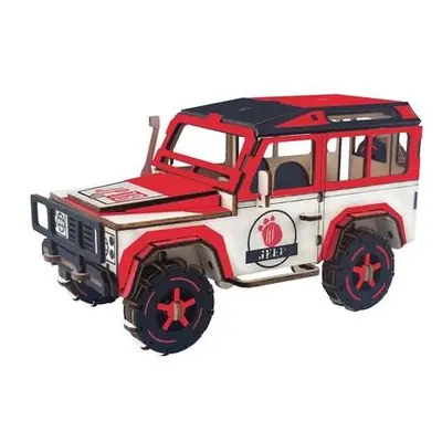 Woodcraft Dřevěné 3D puzzle SUV