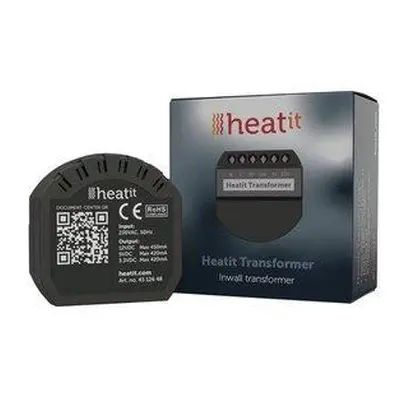 HEATIT Transformer, měnič napětí z 230V AC na 12V/5V/3.3V DC