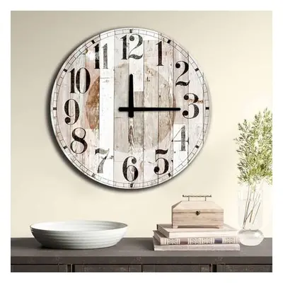 Wallity Decorative MDF Clock 5050MS-041 Multicolor