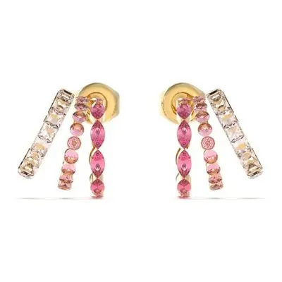 Guess Dámské pozlacené náušnice Crazy Earrings JUBE03307JWYGPKT/U