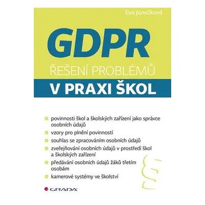 GDPR Řešení problémů v praxi škol