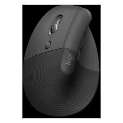 Logitech Lift Vertical Ergonomic Mouse for Business, Left - GRAPHITE / BLACK - EMEA, 910-006495