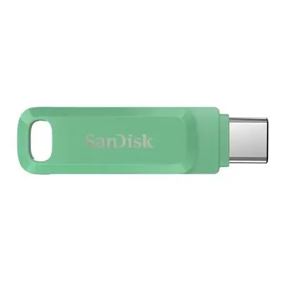 SanDisk Flash Disk 256GB Ultra Dual Drive Go, USB-C 3.2, Zelená, SDDDC3-256G-G46AG