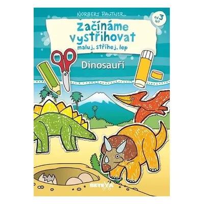 začínáme vystřihovat Dinosauři