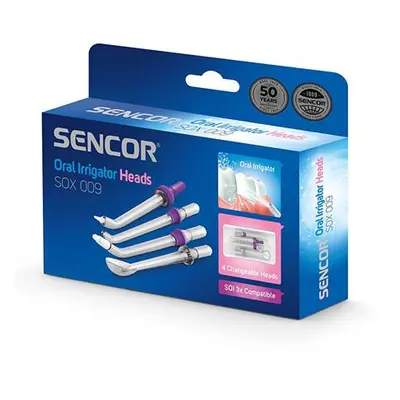 Sencor Náhradní nástavce pro ústní sprchu SOI 33x SOX 009