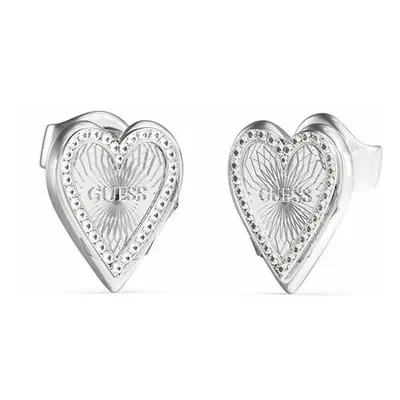 Guess Krásné ocelové náušnice Love Me Tender JUBE03237JWRHT/U