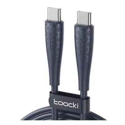 Kabel USB-C na USB-C Toocki TXCTT3- LB03, 1m, FC 240W (modrý)