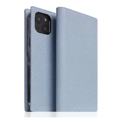 SLG Design puzdro D8 Full Grain Leather pre iPhone 14 Plus - Powder Blue