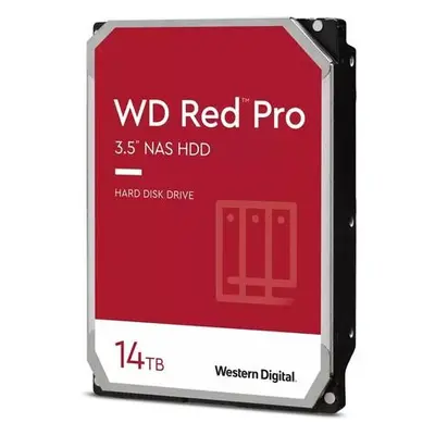 WD RED Pro NAS WD142KFGX 14TB SATAIII/600 512MB cache, 255 MB/s, CMR