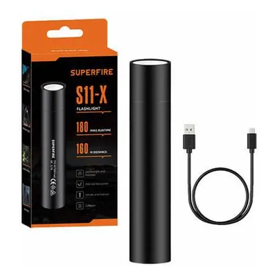 Mini svítilna Supfire S11-X, 700lm, USB