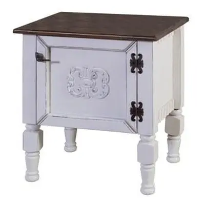 Hanah Home Nightstand Ada Nightstand White