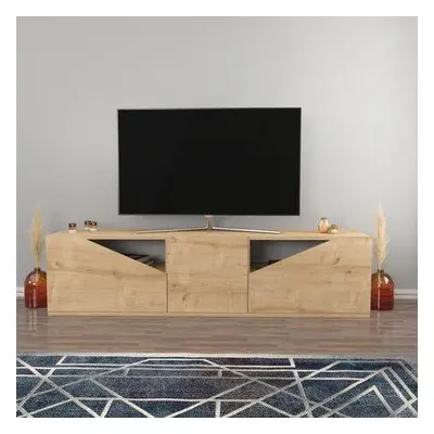 Hanah Home TV Stand Carson - Oak