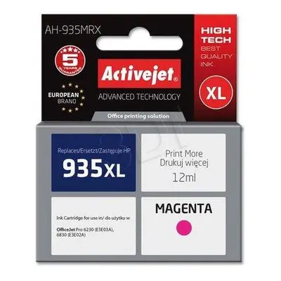 Atrament ActiveJet pre HP 935XL C2P25A AH-935MRX Magenta 12 ml , AH-935MRX