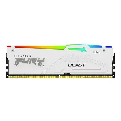 Kingston FURY Beast EXPO/DDR5/64GB/5200MHz/CL36/2x32GB/RGB/White, KF552C36BWEAK2-64