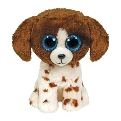 Beanie Boos Muddles hnědo-bílý pes 24 cm