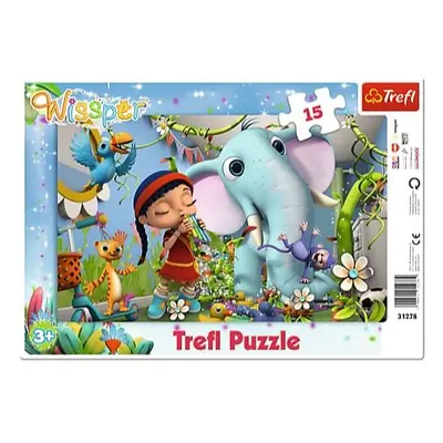 TREFL Puzzle Wissper: Melodie přátelství 15 dílků