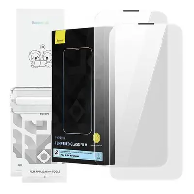 Tempered Glass Baseus Corning for iPhone 14 Pro with built-in dust filter 6932172631741