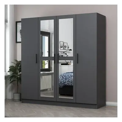 Hanah Home Wardrobe Kale - 5088 Anthracite