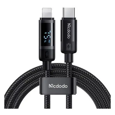 Mcdodo CA-5210 Kabel USB-C na Lightning, 36 W, 1,2 m (černý)