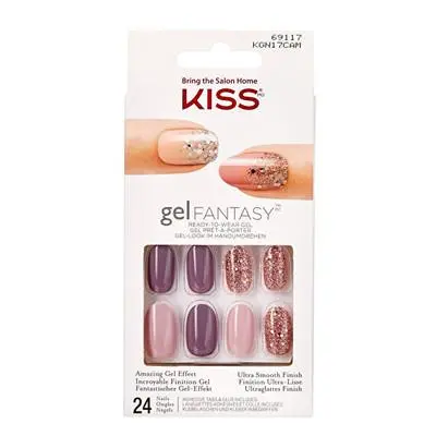 KISS Gelové nehty 69117 Gel Fantasy (Nails) 24 ks