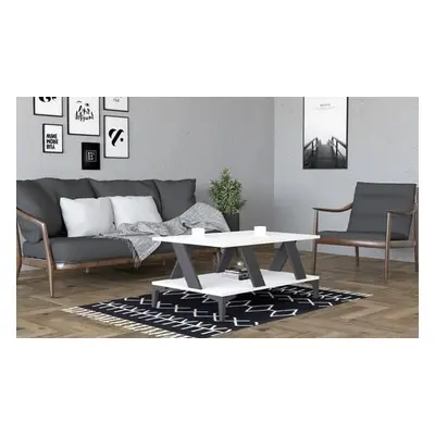 Hanah Home Coffee Table Tabla - Anthracite, White AnthraciteWhite