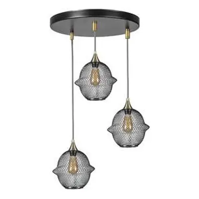 Opviq Chandelier Merkür 8720-3 Black