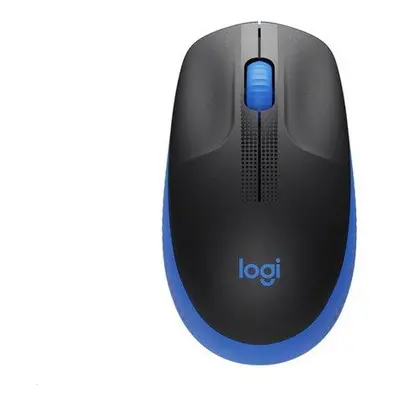 Logitech M190 Full-size wireless mouse - BLUE - EMEA, 910-005907