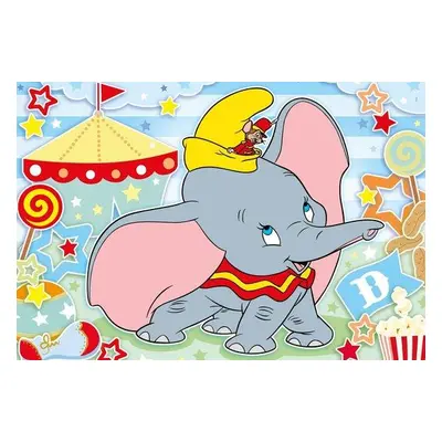 CLEMENTONI Puzzle Dumbo MAXI 24 dílků