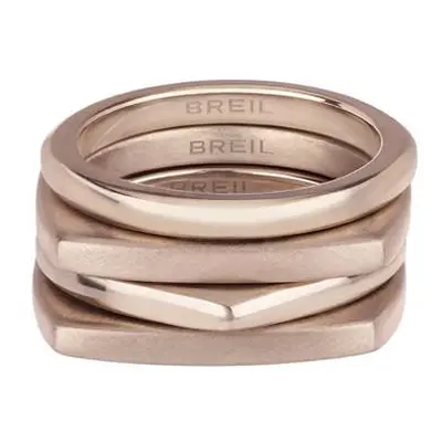 BREIL Moderní sada bronzových prstenů New Tetra TJ302 57 mm