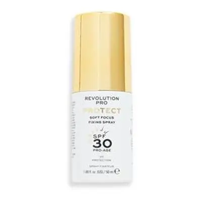 Revolution PRO Fixační sprej na make-up SPF 30 Protect Soft Focus (Fixing Spray) 50 ml