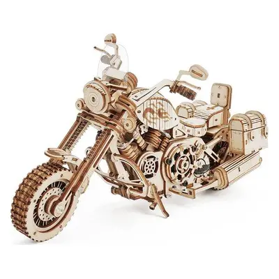 ROBOTIME Rokr 3D dřevěné puzzle Cruiser Motorcycle 420 dílků