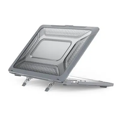 Devia kryt Super Scratch-Proof Hard Jacket pre Macbook Air 13" 2020 - Gray, 6938595366581