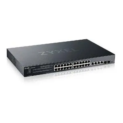 Zyxel XMG1930-30, 24-port 2.5GbE Smart Managed Layer 2 Switch with 4 10GbE and 2 SFP+ Uplink, XM