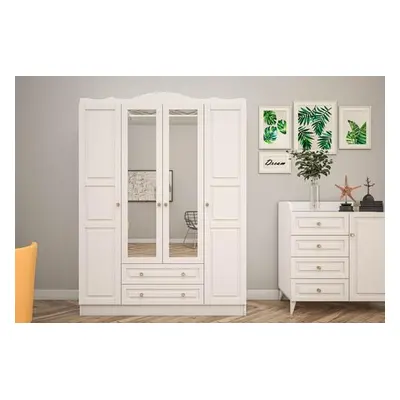 Hanah Home Wardrobe Tango 604 - White