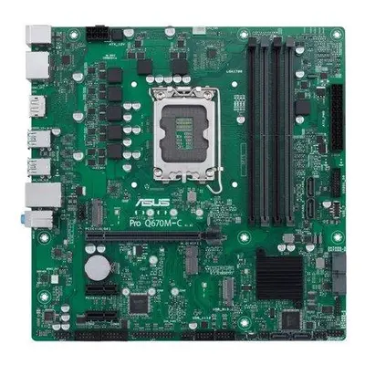 ASUS PRO Q670M-C-CSM soc 1700 Q670 DDR5 mATX HDMI 2xDP vPro AMT Management, 90MB19E0-M0EAYC