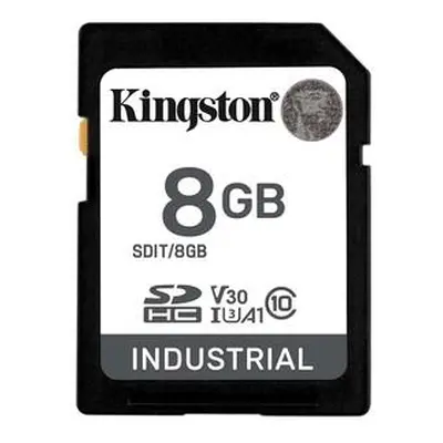 Kingston Industrial/SDHC/8GB/100MBps/UHS-I U3 / Class 10