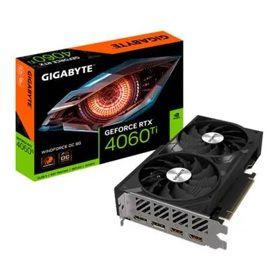 GIGABYTE RTX 4060 Ti WINDFORCE OC 8G, GV-N406TWF2OC-8GD