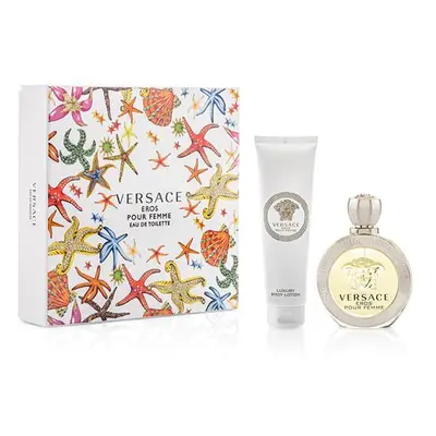 Versace Eros Pour Femme Dárková sada dámská EDT 100 ml a tělové mléko 150 ml