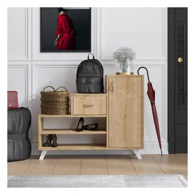 Hanah Home Shoe Cabinet Retro - Sapphire Oak